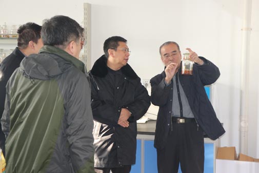 省科技廳領(lǐng)導科技創(chuàng)新工作組來我公司調(diào)研